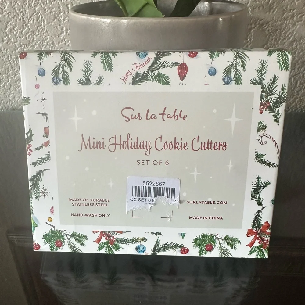 Sur La Table Mini Holiday Cookie Cutters